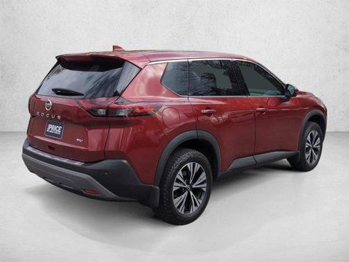 Scarlet Ember Tintcoat 2021 Nissan Rogue SV
