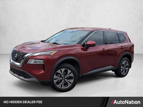 Scarlet Ember Tintcoat 2021 Nissan Rogue SV