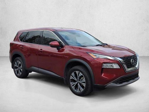 Scarlet Ember Tintcoat 2021 Nissan Rogue SV