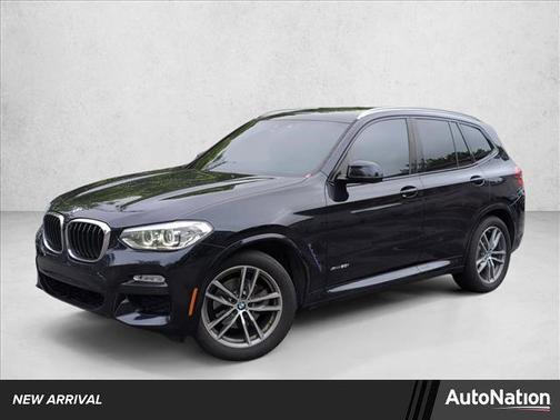 Carbon Black Metallic 2018 BMW X3 xDrive30i