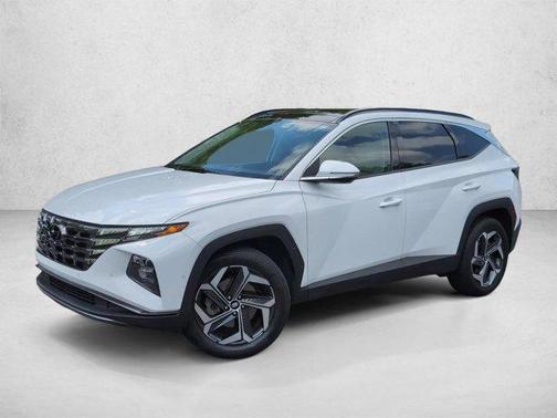 Serenity White Pearl 2023 Hyundai TUCSON Limited
