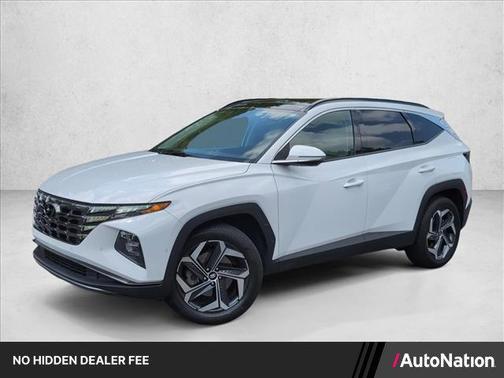 Serenity White Pearl 2023 Hyundai TUCSON Limited