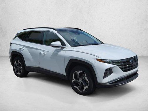 Serenity White Pearl 2023 Hyundai TUCSON Limited