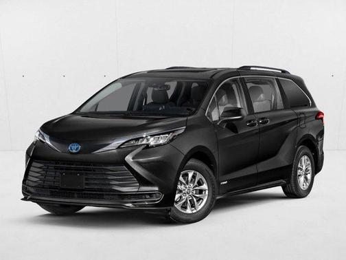 Predawn Gray Mica 2021 Toyota Sienna LE