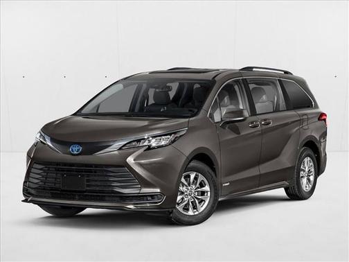 Predawn Gray Mica 2021 Toyota Sienna LE