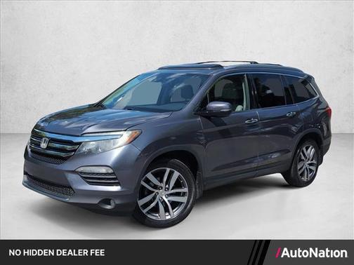Modern Steel Metallic 2017 Honda Pilot Touring