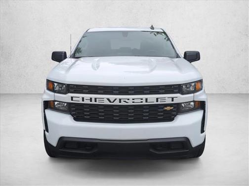 Summit White 2021 Chevrolet Silverado 1500 Custom