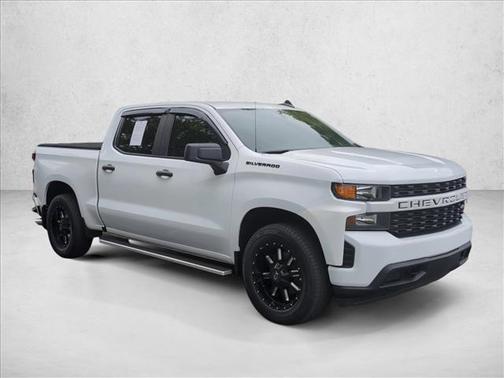 Summit White 2021 Chevrolet Silverado 1500 Custom