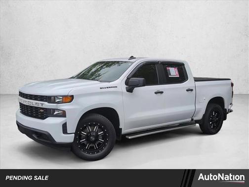 Summit White 2021 Chevrolet Silverado 1500 Custom