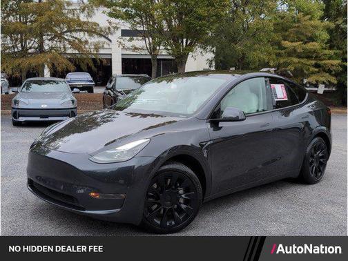Gray 2024 Tesla Model Y Long Range Dual Motor All-Wheel Drive