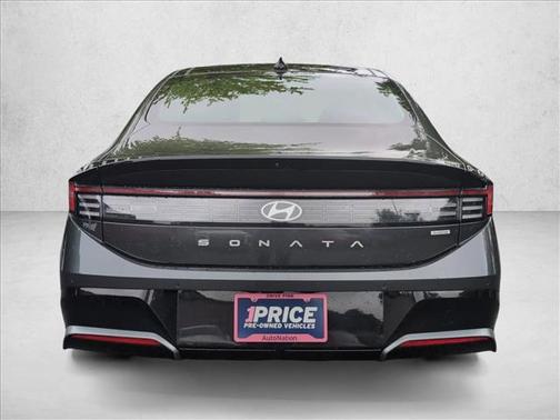 Portofino Gray 2024 Hyundai SONATA Hybrid Limited