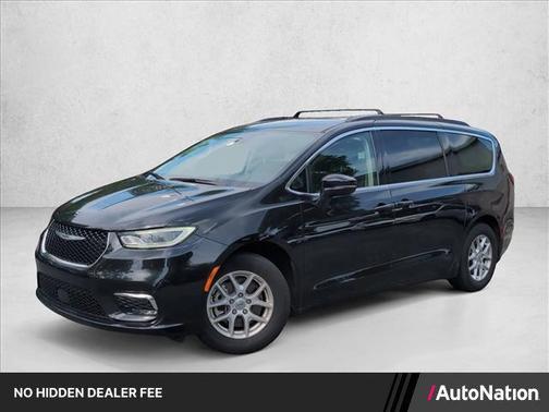 Brilliant Black Crystal Pearlcoat 2022 Chrysler Pacifica Touring L