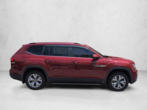 Fortana Red Metallic 2018 Volkswagen Atlas 2.0T SE