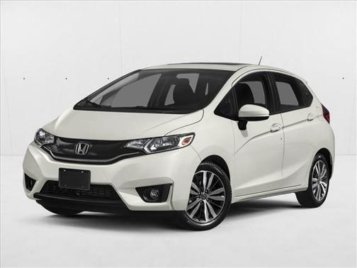 Gray 2017 Honda Fit EX