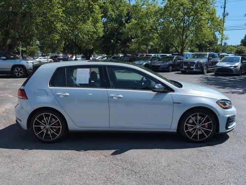 Pure White 2021 Volkswagen Golf GTI 2.0T S DSG