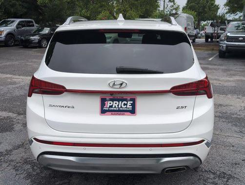 Serenity White Pearl 2023 Hyundai SANTA FE Calligraphy