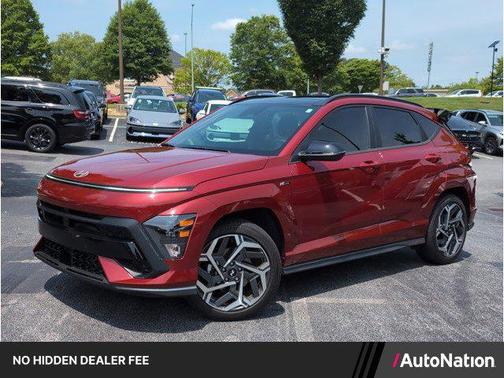 Ultimate Red Metallic 2024 Hyundai KONA N Line