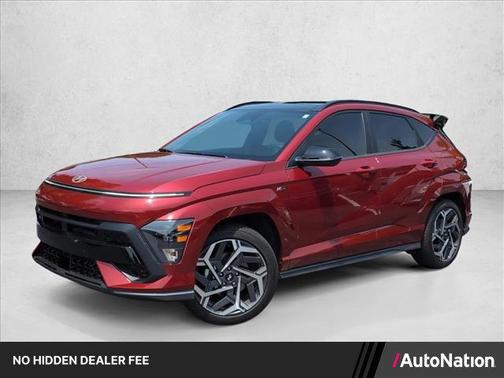 Ultimate Red Metallic 2024 Hyundai KONA N Line