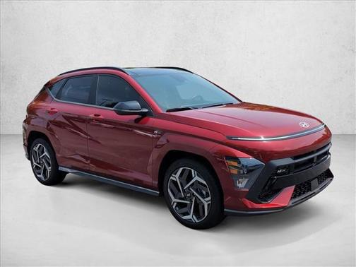 Ultimate Red Metallic 2024 Hyundai KONA N Line