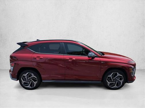 Ultimate Red Metallic 2024 Hyundai KONA N Line