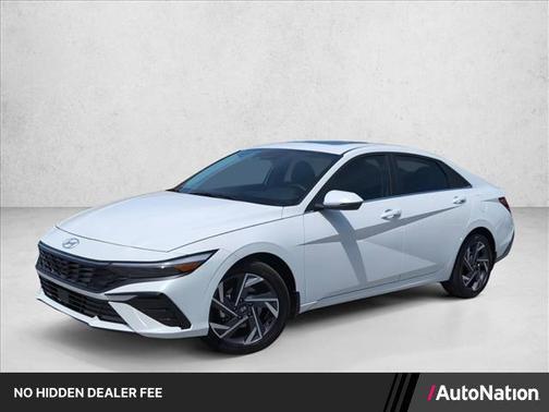 Serenity White 2026 Hyundai ELANTRA Limited