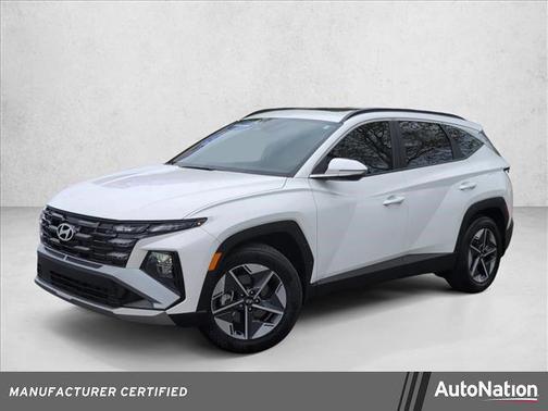 Serenity White Pearl 2025 Hyundai TUCSON SEL Convenience