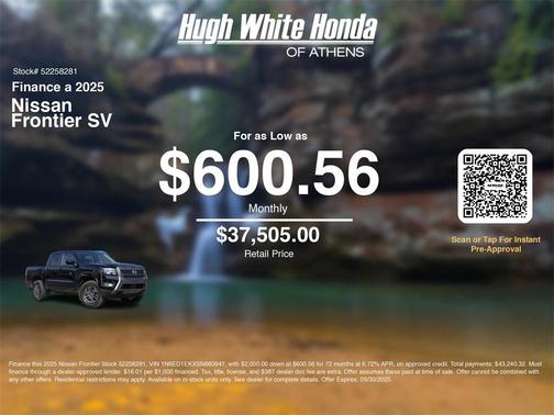 2025 Nissan Frontier SV