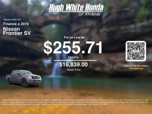 2019 Nissan Frontier SV