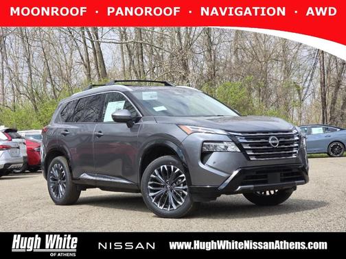Gun Metallic 2026 Nissan Rogue Platinum