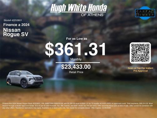 2024 Nissan Rogue SV