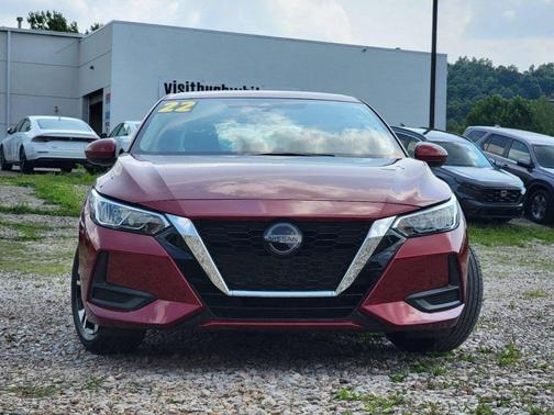 Scarlet Ember 2022 Nissan Sentra SV