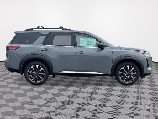 Boulder Gray Pearl 2026 Nissan Pathfinder Platinum