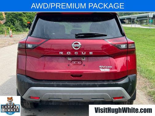 Scarlet Ember 2021 Nissan Rogue SV