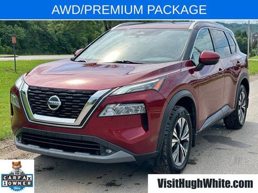 Scarlet Ember 2021 Nissan Rogue SV