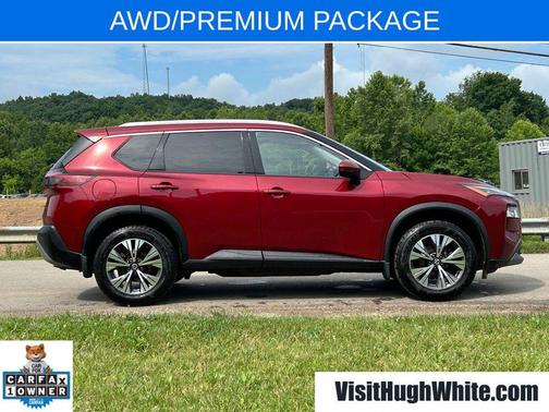 Scarlet Ember 2021 Nissan Rogue SV