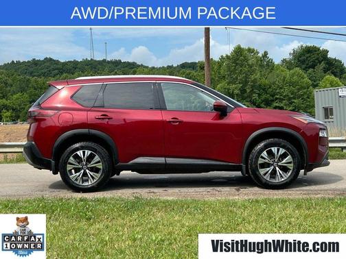 Scarlet Ember 2021 Nissan Rogue SV