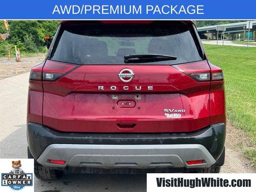 Scarlet Ember 2021 Nissan Rogue SV
