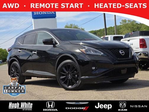 Black 2024 Nissan Murano SV