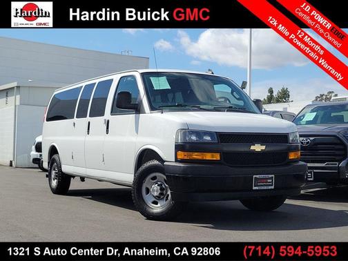 Summit White 2020 Chevrolet Express 3500 LS