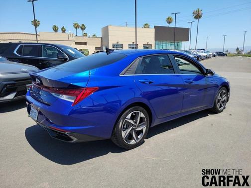 Intense Blue 2022 Hyundai ELANTRA SEL