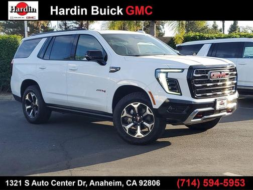 Summit White 2026 GMC Yukon AT4