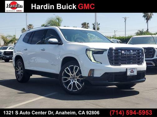 Summit White 2026 GMC Acadia DENALI ULTIMATE