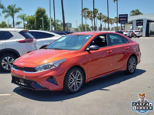 Fire Orange 2024 Kia Forte GT-Line