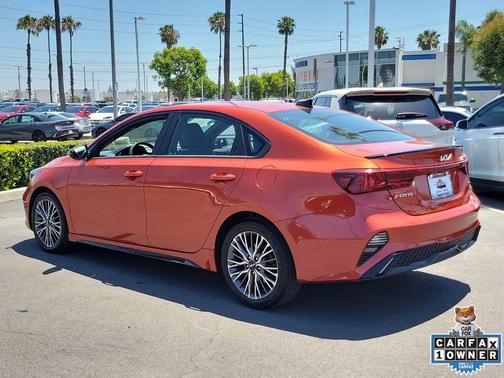 Fire Orange 2024 Kia Forte GT-Line