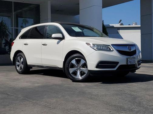White 2016 Acura MDX 3.5L
