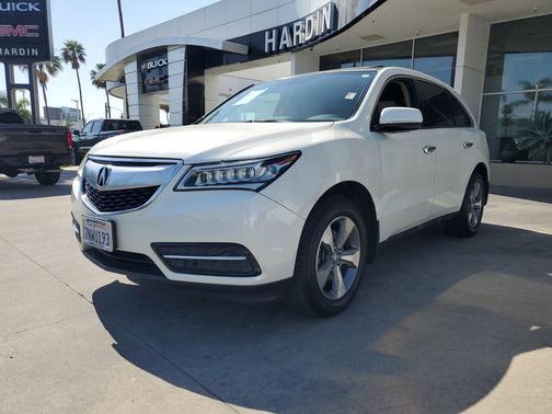 White 2016 Acura MDX 3.5L