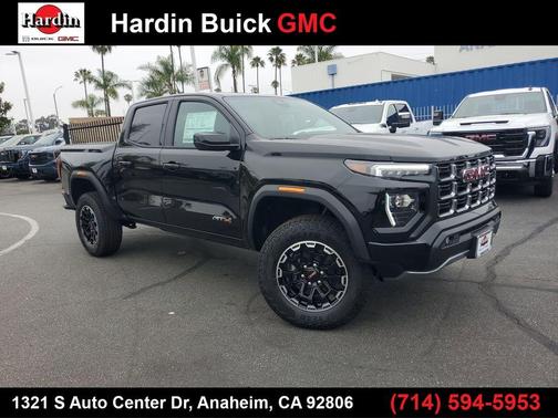 Onyx Black 2026 GMC Canyon AT4