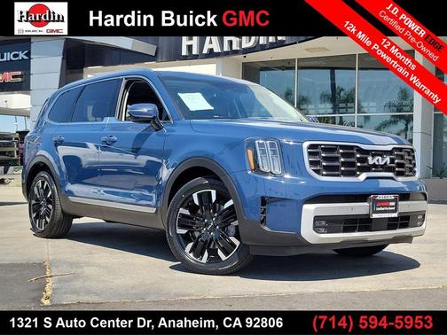 Midnight Black 2024 Kia Telluride SX-Prestige