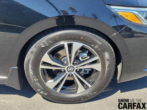 Black 2020 Nissan Sentra SV