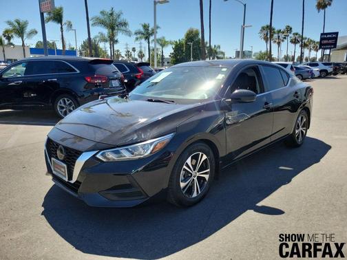 Black 2020 Nissan Sentra SV
